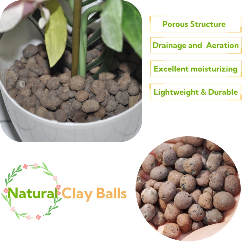Clay Pebble Growing - Органические глиняные шарики 2 л/1 л,