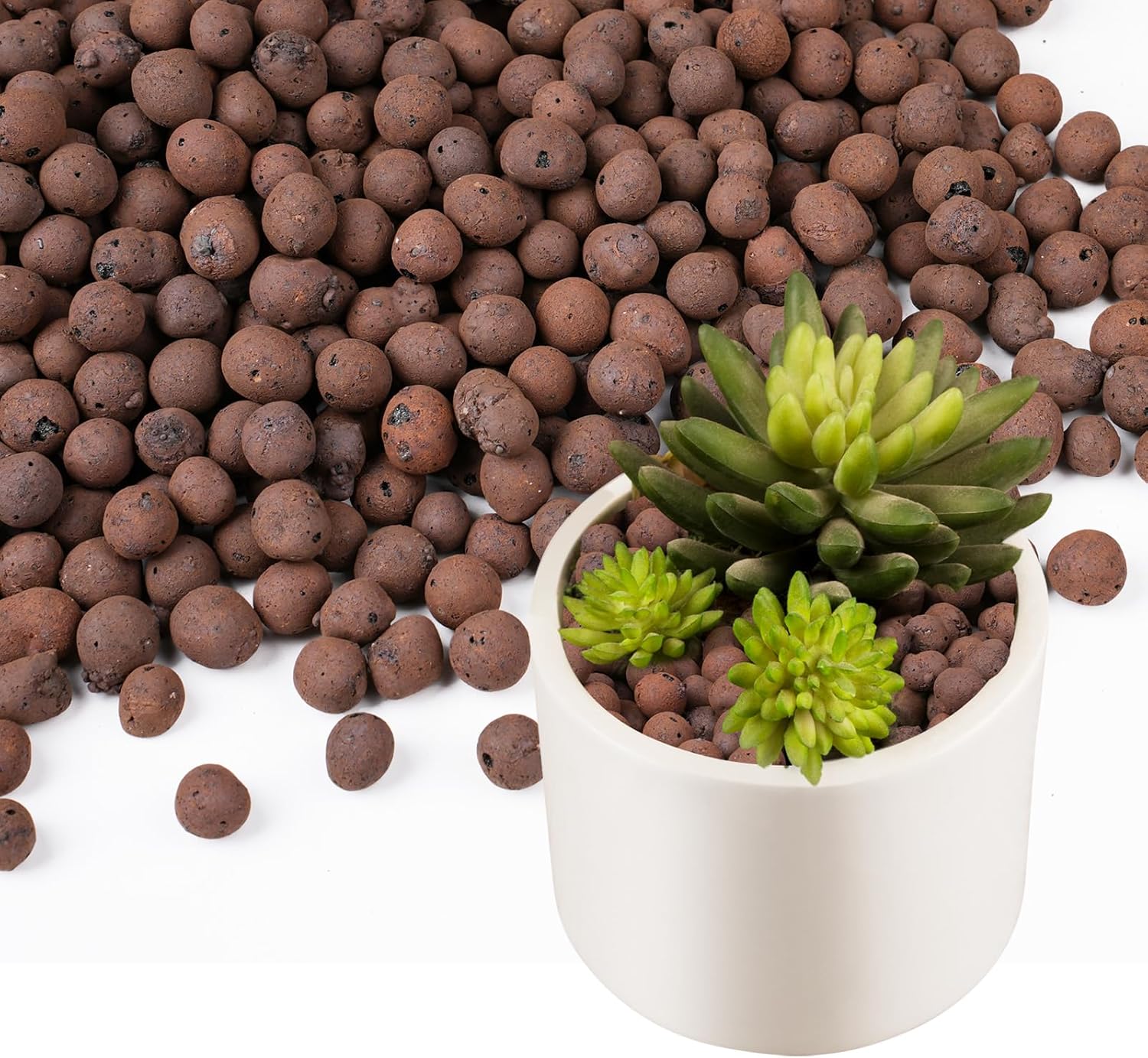 Clay Pebble Growing - Глиняные шарики для растений 100/200 г,
