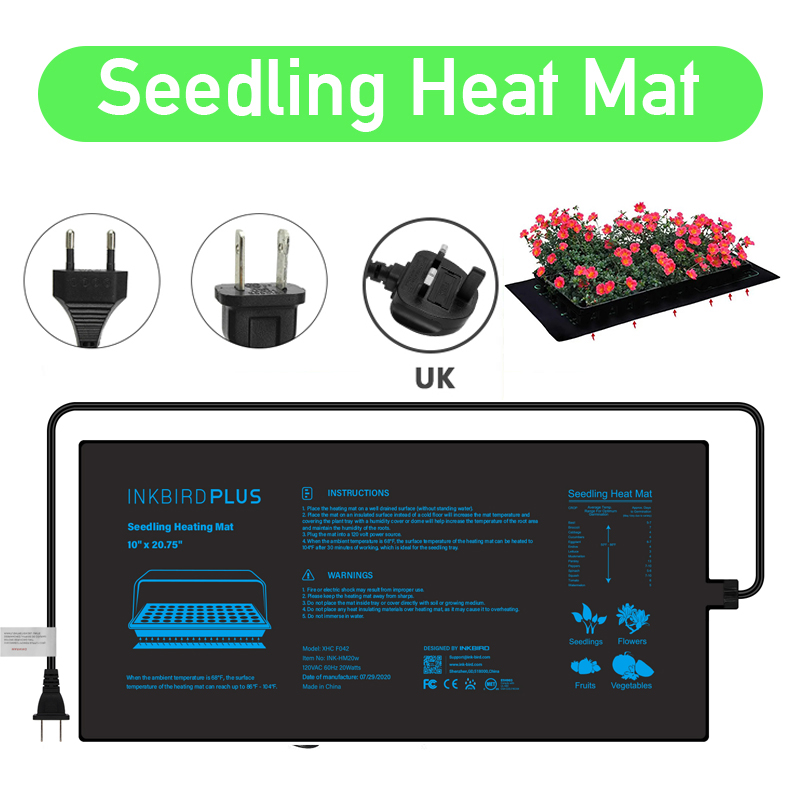 Seedling Heat Pad - Водонепроницаемый греющий коврик для рассады с
