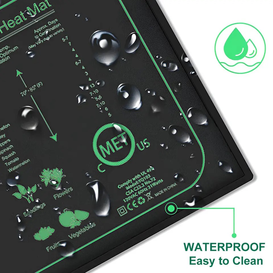 10/25/50 см нагревательный ков – обзор и цена Seedling Heat Pad
