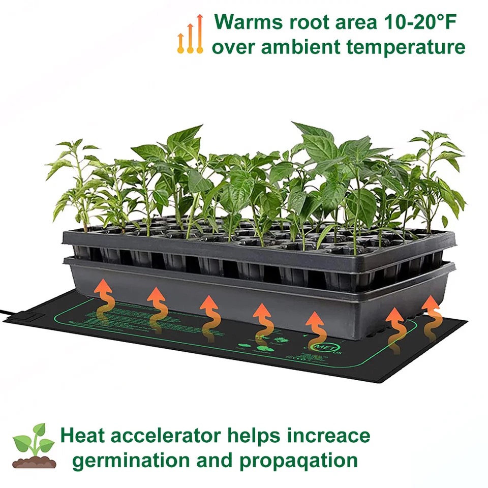 10/25/50 см нагревательный ков – обзор и цена Seedling Heat Pad