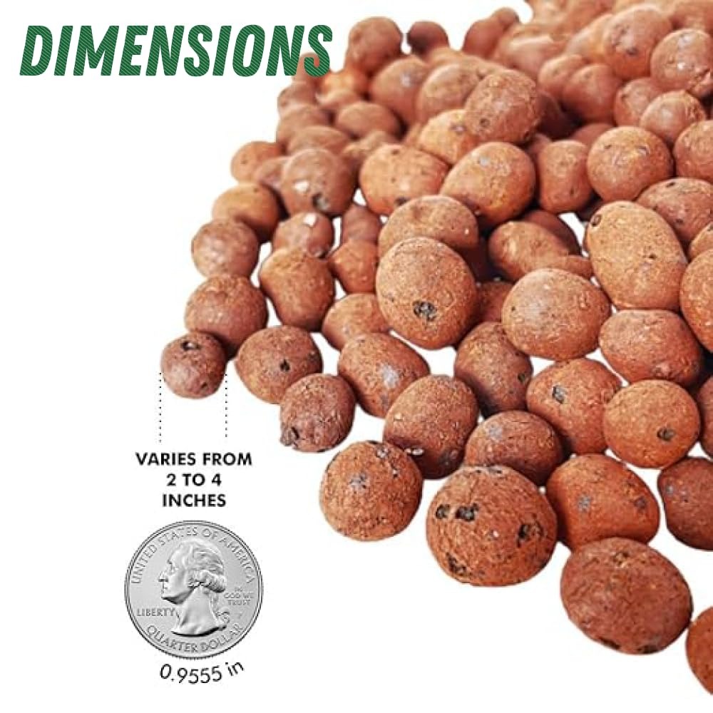 Гранулированный глинозем (Leca – обзор и цена Clay Pebble Growing