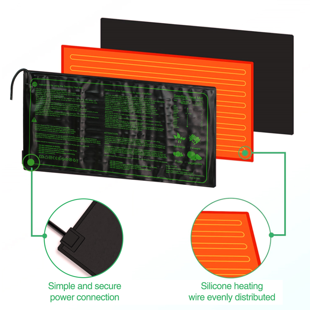 Грелка для рассады, 3 размера, – обзор и цена Seedling Heat Pad