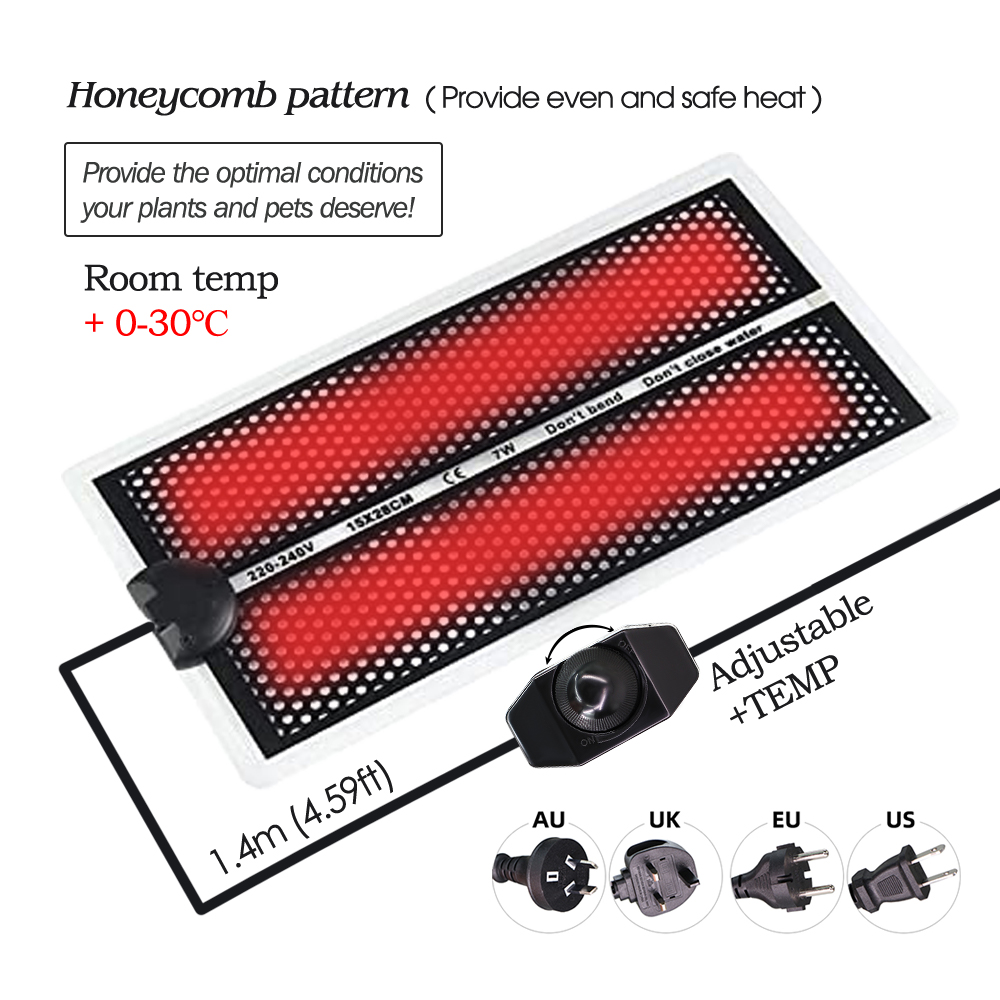 Подогреватель для садовых саже – обзор и цена Seedling Heat Pad